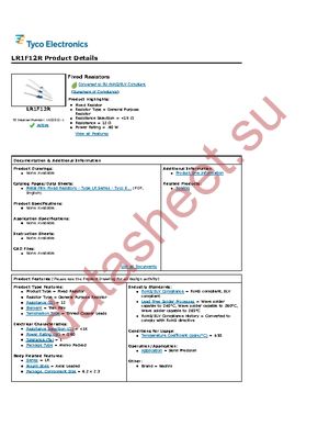 LR1F12R datasheet  